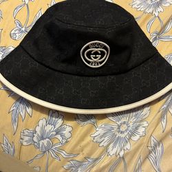 Designer Black Bucket Hat 