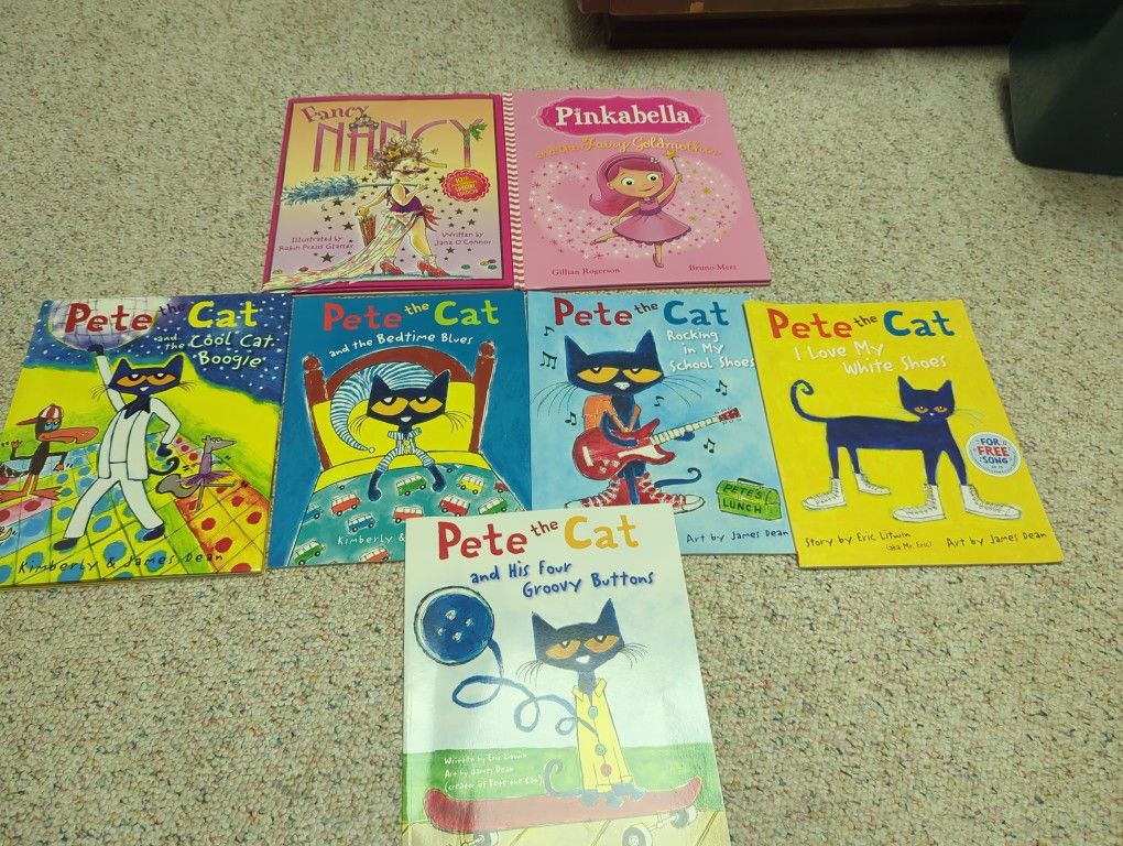 Pete The Cat, Fancy Nancy, Pinabella