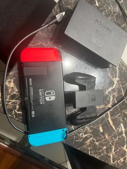 Nintendo Switch Console with Dock and Accessories and Power Bank
