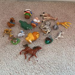 Little People And Various Animals 