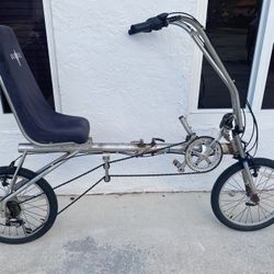 Vintage BackSafer Recumbent Linear Bike 