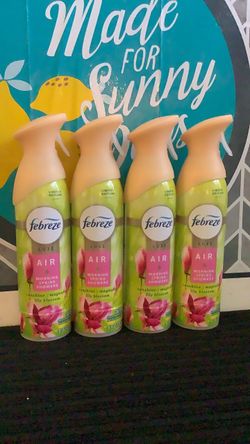 Febreze Luxe Air Spray Morning Spring Showers – 4 Pack price is firm