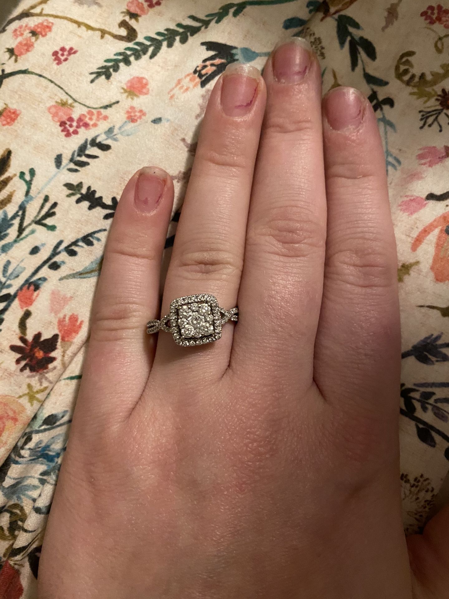 Engagement Ring And Wedding Band