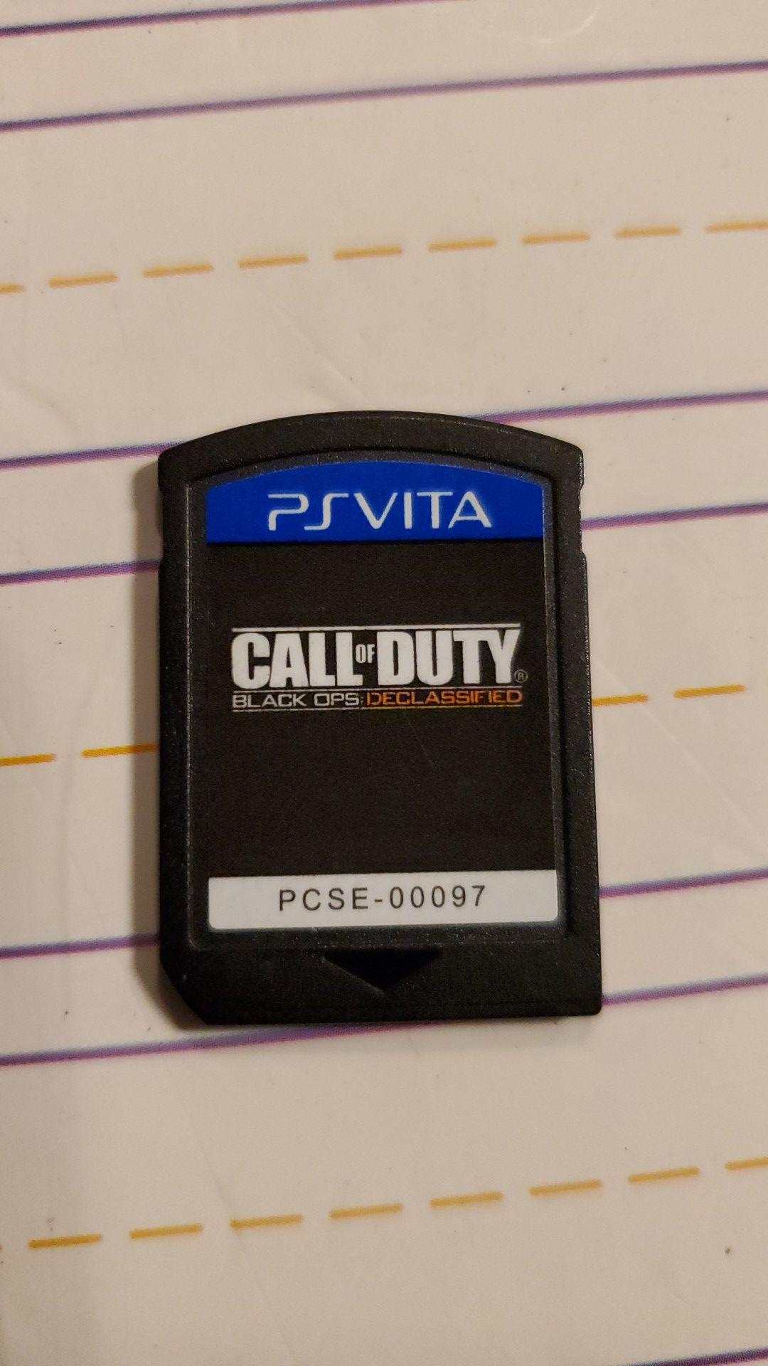 PsVITA Call of Duty (Black OPS Declassified)