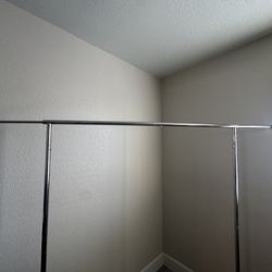 Chrome Garment Rack