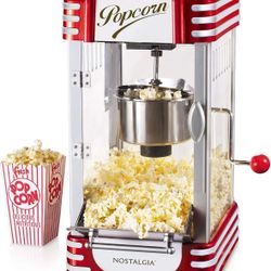 Nostalgia Electronics Tabletop Retro Series Kettle Popcorn Maker - RKP630.