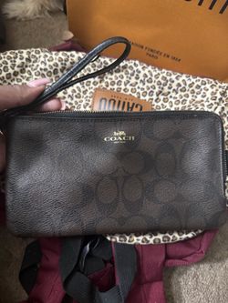 Coach wristlet