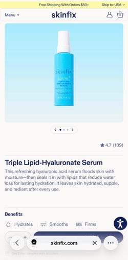 SkinFix Triple Lipid-Hyaluronate Serum