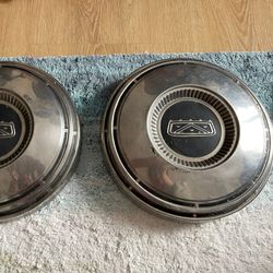 Pair Of Hub Caps