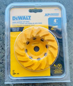DeWalt® 4" Turbo Diamond Cup Wheel