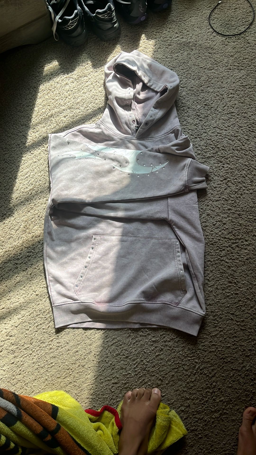 Designer Bedazzled Hoodie