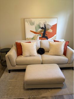 City Furniture like new memory foam sleeper sofa