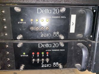 Zero 88 Delta 20 Dimming Pack w/ Fans