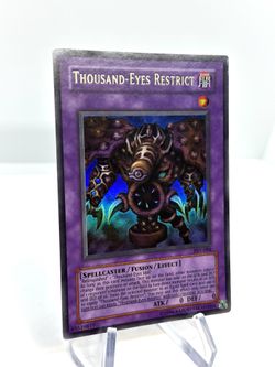 Thousand-Eyes Restrict - PSV-084 - LP - Unlimited - Yu-Gi-Oh! for Sale in Hialeah, FL - OfferUp Thousand-Eyes Restrict - PSV-084 - LP - Unlimited - Yu-Gi-Oh! for Sale in Hialeah, FL - OfferUp