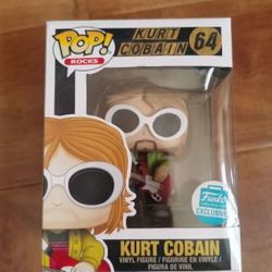  Funko Pop! MINT Kurt Cobain With Sunglasses 64