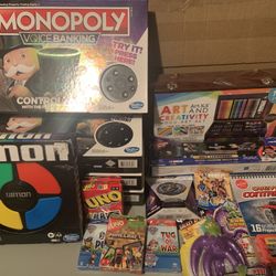 Toys and Board Games Lot