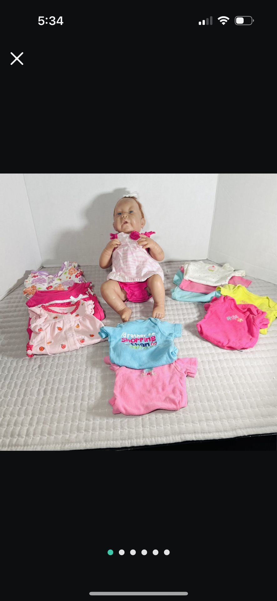 Life-size Realistic Doll With Clothed