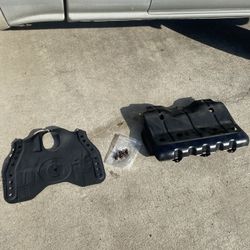 Front And Rear radiator Engine Oil Pan OEM stock Stock Skid Plate & Bolts 1st Gen Tacoma 3rd Gen 4runner in Great Condition Toyota $200 cash 2401 n. E