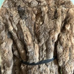 Rabbit Fur Coat