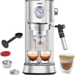 Gevi Expresso Machine 20 Bar with Auto Milk Frother, Professional Espresso Maker