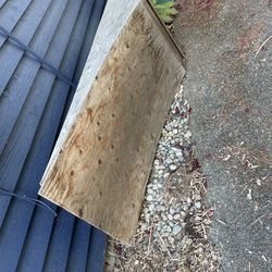 Large Wooden Ramp For Skateboard 