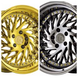 Aodhan 18” DS fit 5x100 5x114 5x120 (only 50 down payment / no credit check)