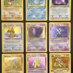 Pokémon Cards Fossil Set