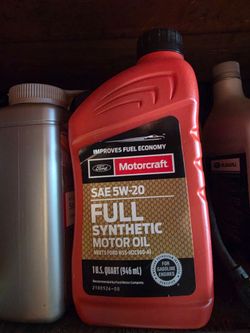 Motorcraft SAE 5W-20 Full Synthetic Motor Oil
