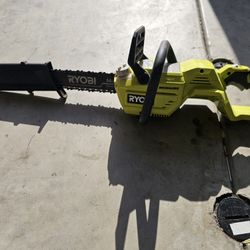 40v Ryobi Brushless Chainsaw