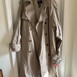 Men’s New Lined London Fog Overcoat