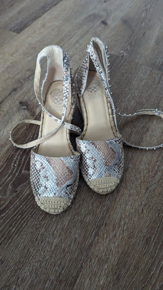 Shoes Heels Espadrille Wedge By Vince Camuto Size: 7