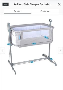 Milliard Bedside Bassinet