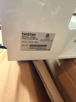 Brother PE800 Embroidery Machine