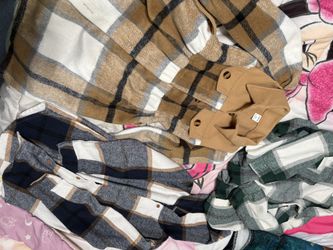 Girls 7t flannel Jackets