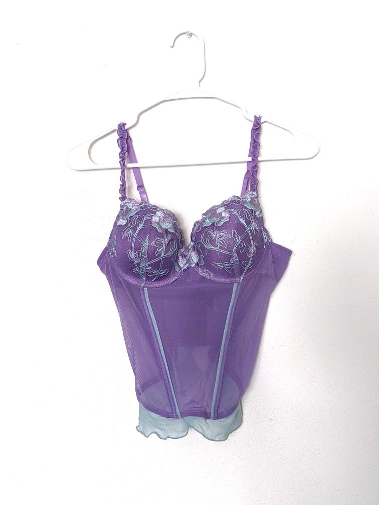 Vintage Floral Corset Size 34B