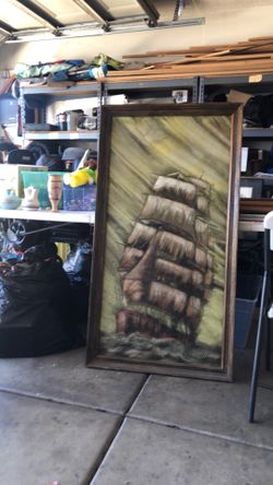 Regional oil painting on canvas