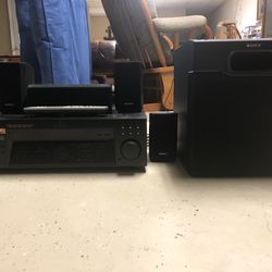Sony Stereo System with Subwoofer 