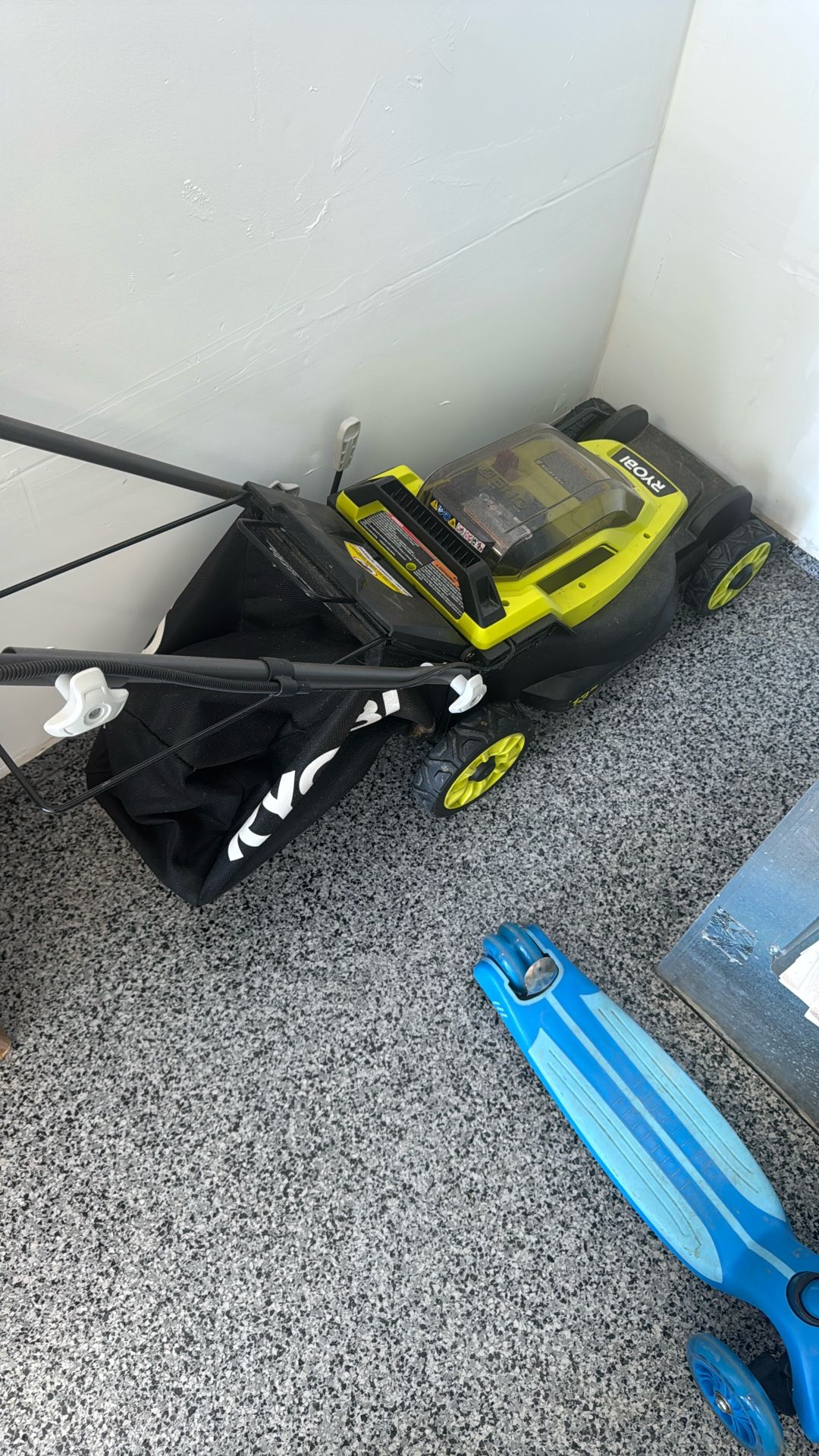 Ryobi 13 inch Lawn Mower.