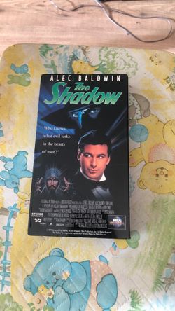 The Shadow VHS Movie with Alec Baldwin 1994