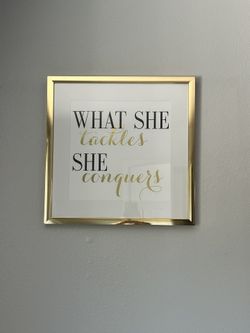 Inspirational Quote Frame