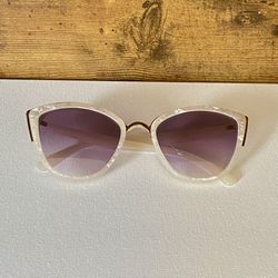 Pearlized Cat Eye Sunglasses