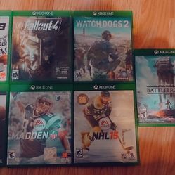 7 XBOX ONE GAMES 
