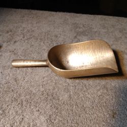 ANTIQUE Brass GRAIN/CANDY Scoop