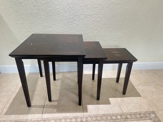 Nested End Table Set