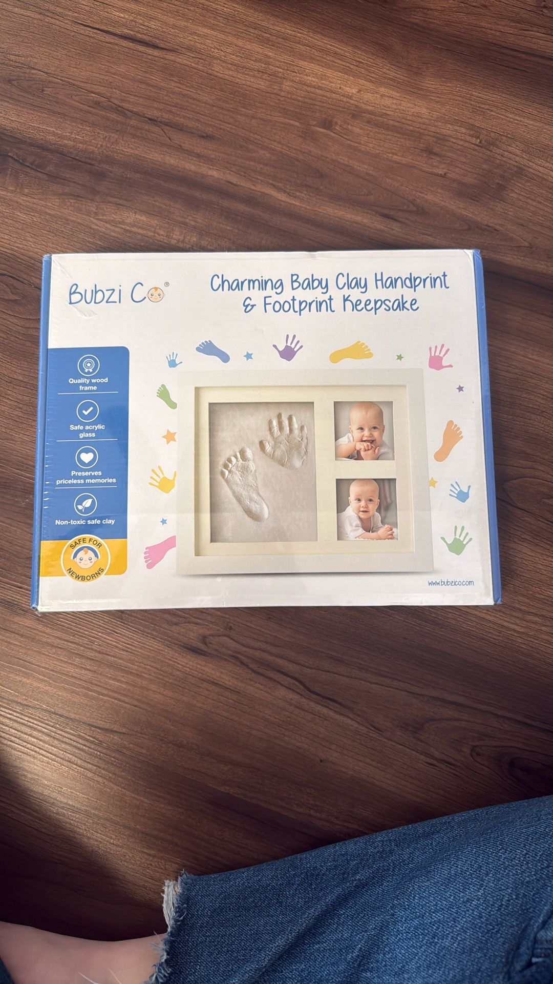Hand and Footprint Keepsake