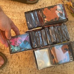 Pokemon Mixed About 35 Packs Of Sleeves 