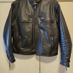 Mens XL Harley Davidson Leather Jacket