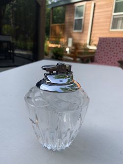 Crystal Glassware Cigarette Lighter