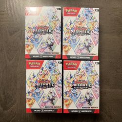 Prismatic Booster Bundle 4 Pack