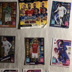 Champion League Topps Cards Match Attack